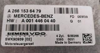 Centralita motor Mercedes clase B/A2661536479