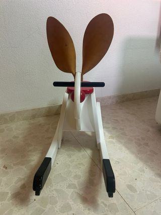 Balancín Conejo Juguete Madera