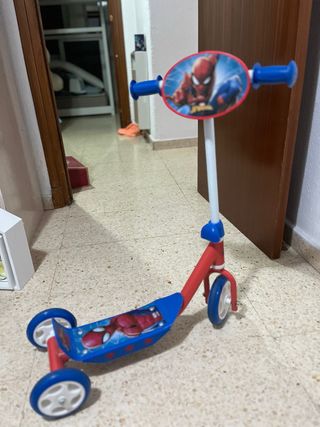 Patinete Spiderman infantil