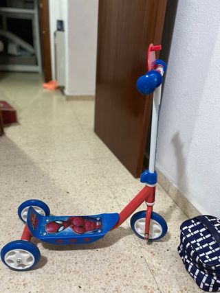 Patinete Spiderman infantil