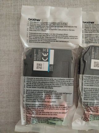 3 Cartuchos tinta Brother