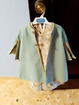 Traje medieval niña 2 años - impecable