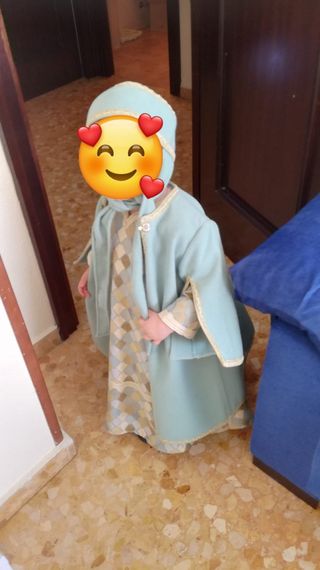 Traje medieval niña 2 años - impecable