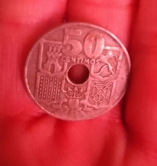 1 Peseta 1966 + 50 Céntimos 1949 