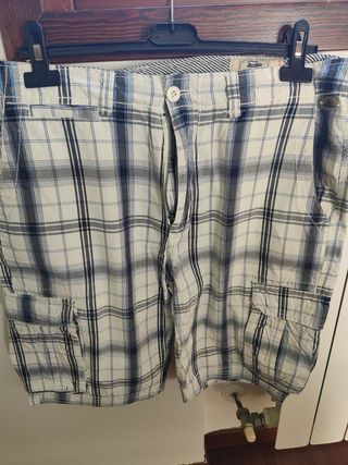 Bermuda Uomo tg.50/52 - Blu/Bianco