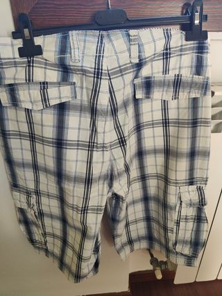 Bermuda Uomo tg.50/52 - Blu/Bianco