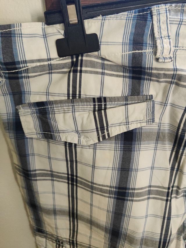 Bermuda Uomo tg.50/52 - Blu/Bianco