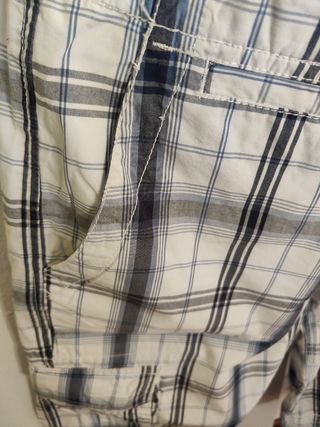 Bermuda Uomo tg.50/52 - Blu/Bianco