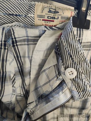 Bermuda Uomo tg.50/52 - Blu/Bianco