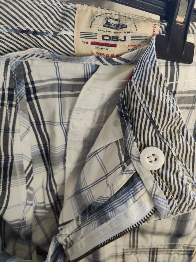 Bermuda Uomo tg.50/52 - Blu/Bianco