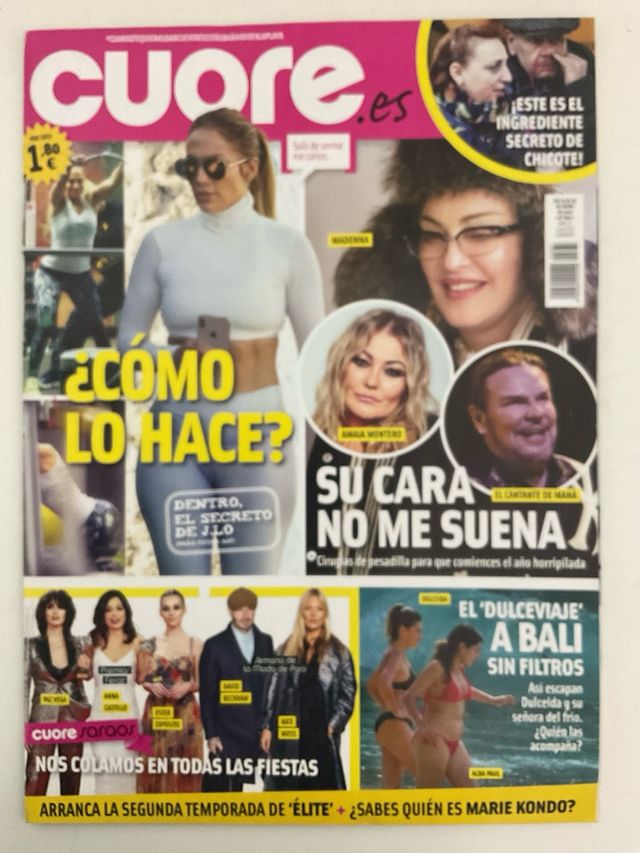 Revista Cuore España Madonna 2019