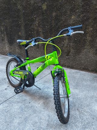 Bicicletta bimbo Doublezz Z-BOY 16" verde