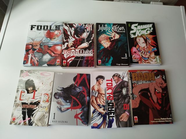 Numeri 1 vari, 8 volumi