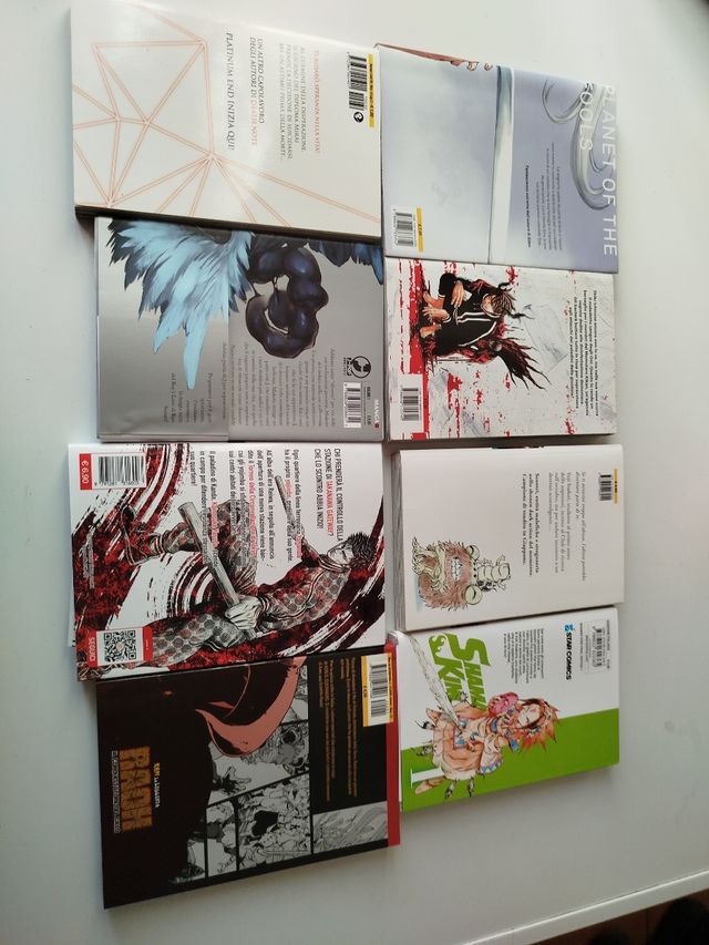 Numeri 1 vari, 8 volumi