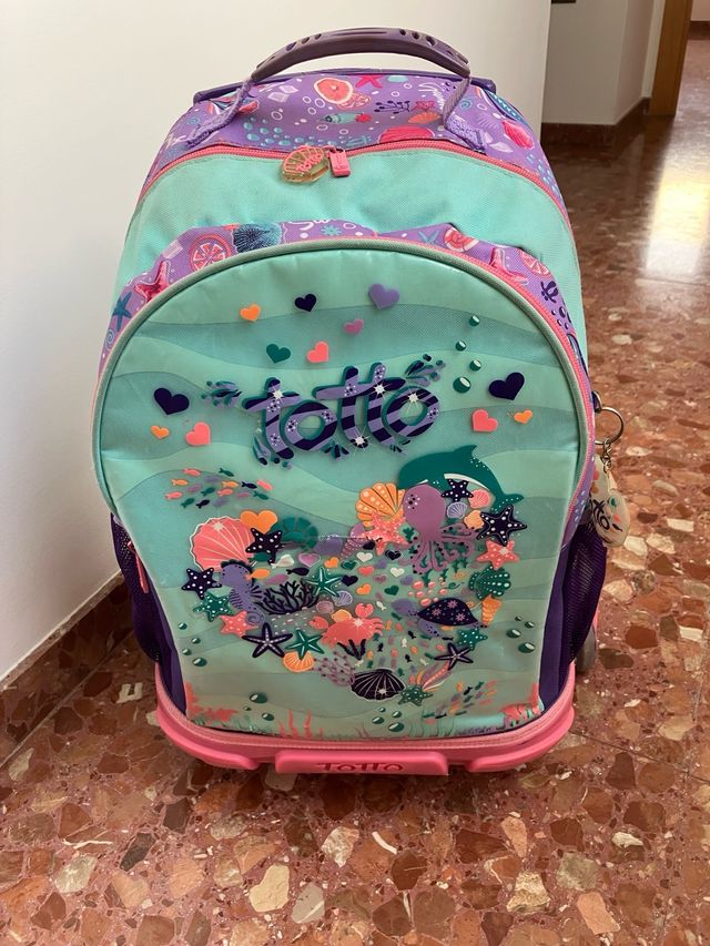 Mochila Totto con ruedas - Infantil