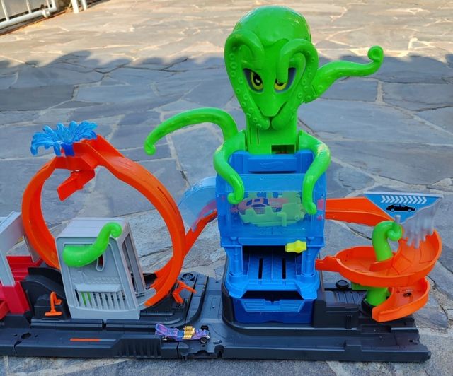 Hot Wheels City Autolavado del Pulpo