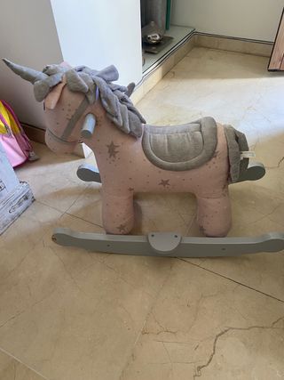 Balancín unicornio bebé