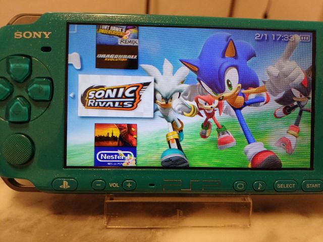 PSP 3004 64 GB blu turchese.