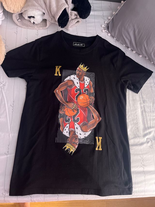 Camiseta negra Michael Jordan Mister Tee Snipes