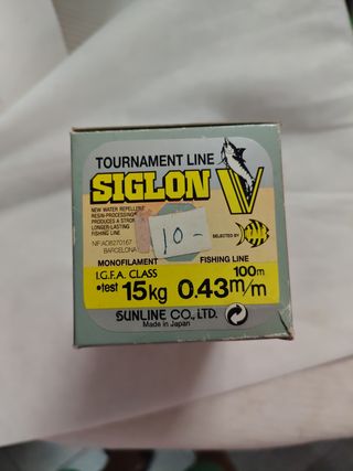Sedal Siglon V 0'43mm 15kg 100m