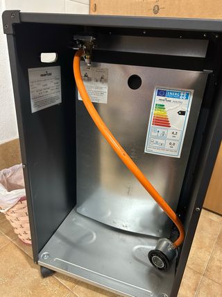 Estufa NEVERCOLD como nueva
