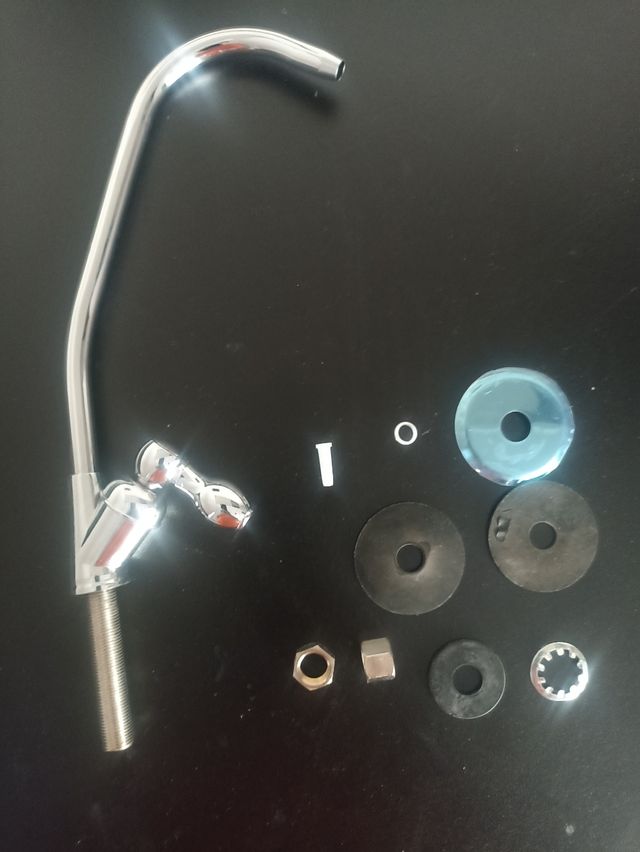 Grifo ósmosis acero inoxidable nuevo