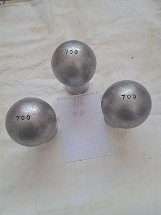 3 Bolas Petanca OBUT 2 estrellas  Match 115