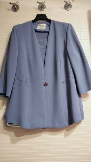 Traje azul eventos especiales