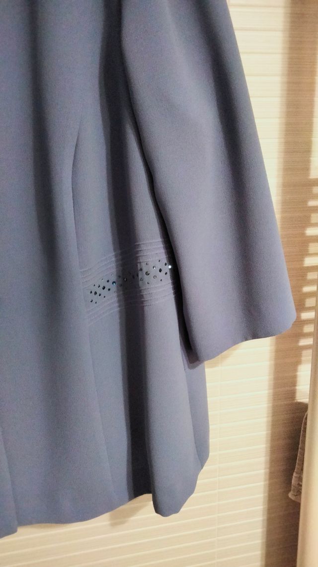 Casaco azul para eventos especiais