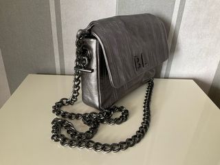 Bolso Fiesta Gris Metalizado