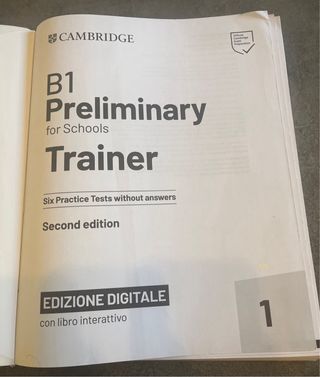 B1 Preliminary for Schools Trainer 1 for the Re...