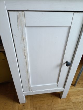 Escritorio Hemnes blanco de madera