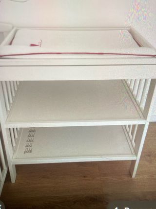 Cambiador bebé Ikea blanco