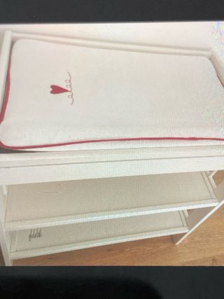 Cambiador bebé Ikea blanco