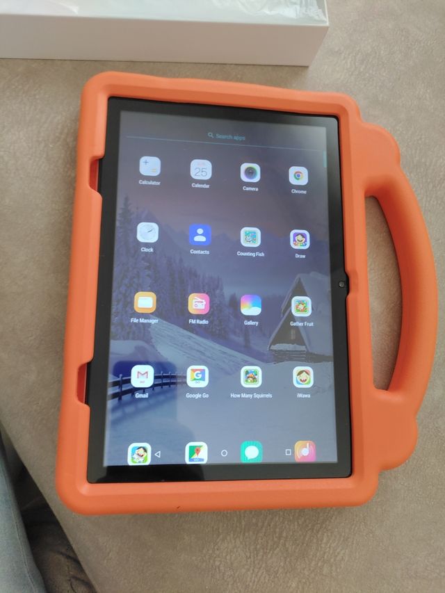 Tablet infantil 10.1" naranja
