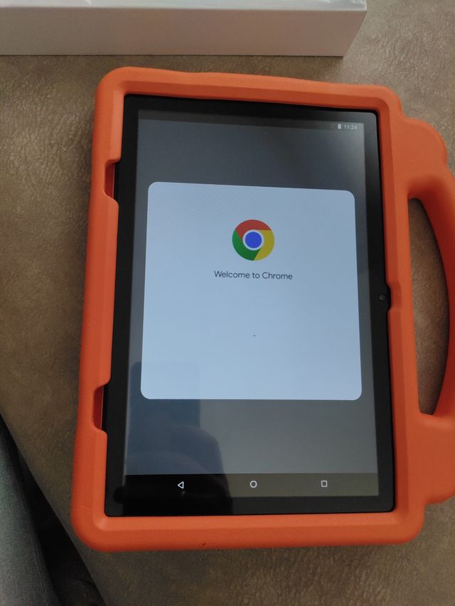 Tablet infantil 10.1" naranja