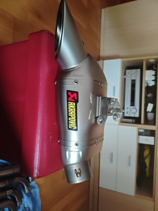 Línea completa Akrapovic Racing Titanio 