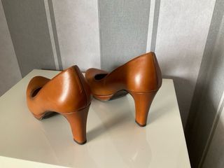 Zapatos Lodi Marrón Piel, Tacón 37