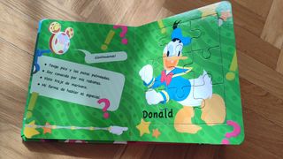 Mi libro puzle, la casa de Mickey mouse