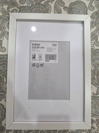 Marco foto IKEA blanco