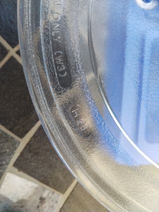 Piatto vetro microonde 25