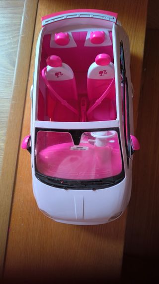 Barbie Fiat 500 auto bianca