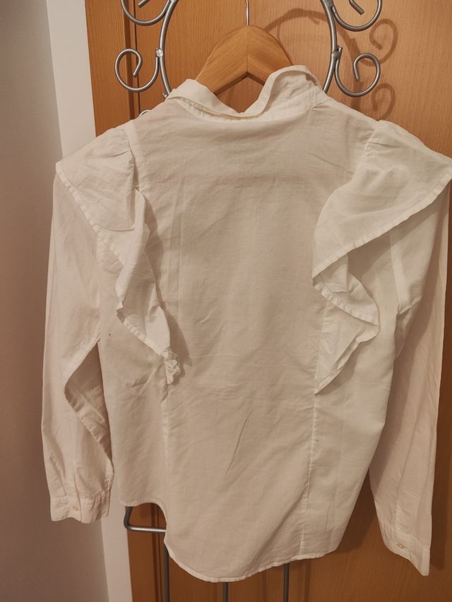 Blusa blanca Springfield - Talla S