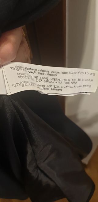 Americana Zara azul, joven
