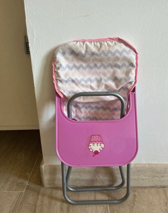 Seggiolone pieghevole, giocattolo per bambini