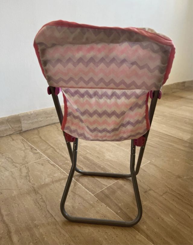 Seggiolone pieghevole, giocattolo per bambini