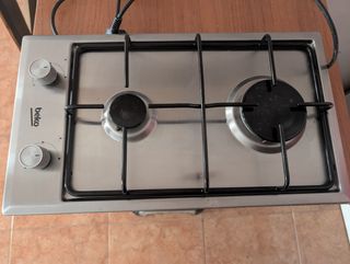 Encimera gas Beko 2 fuegos