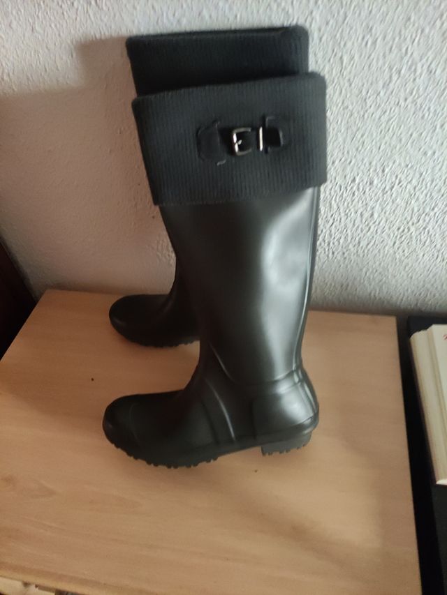 Botas agua gris