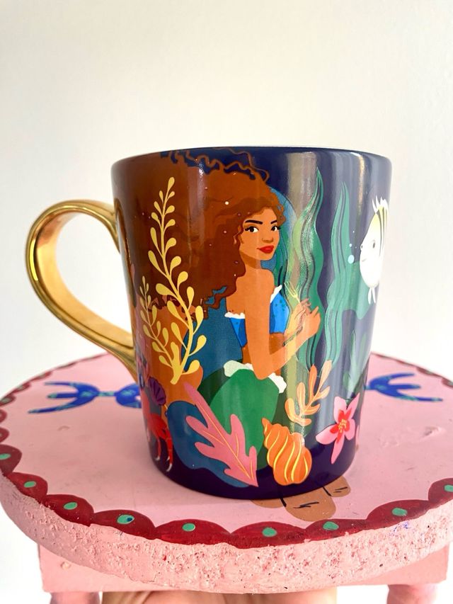 Taza nueva La Sirenita Disney Store