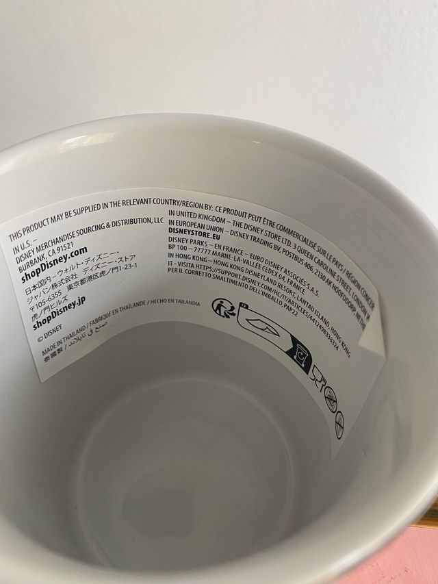 Taza nueva La Sirenita Disney Store